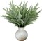 Artificial Christmas Tree Picks Snowy Norfolk Artificial Pine Branches for Vase Christmas Wreath DIY Floral Arrangement Holiday Decor